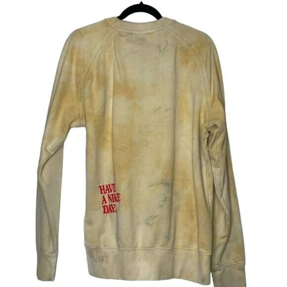 NIKE Have a Nike Day Rare Find customized Beaverton Oregon Yellow tie dye daisy - Picture 8 of 9